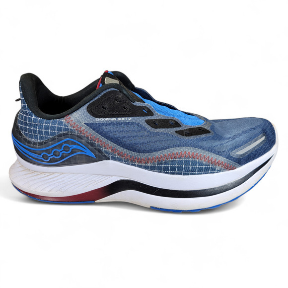 Saucony Endorphin Shift 2 Space Mulberry Men's Missing Laces Only Excellent Cond - Picture 7 of 15